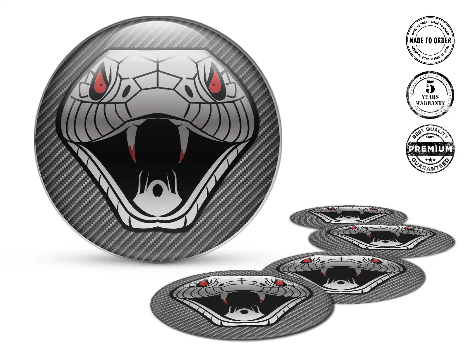 Dome Decals Style Wheel Badge Upgrade